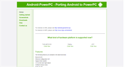 Desktop Screenshot of androidppc.com